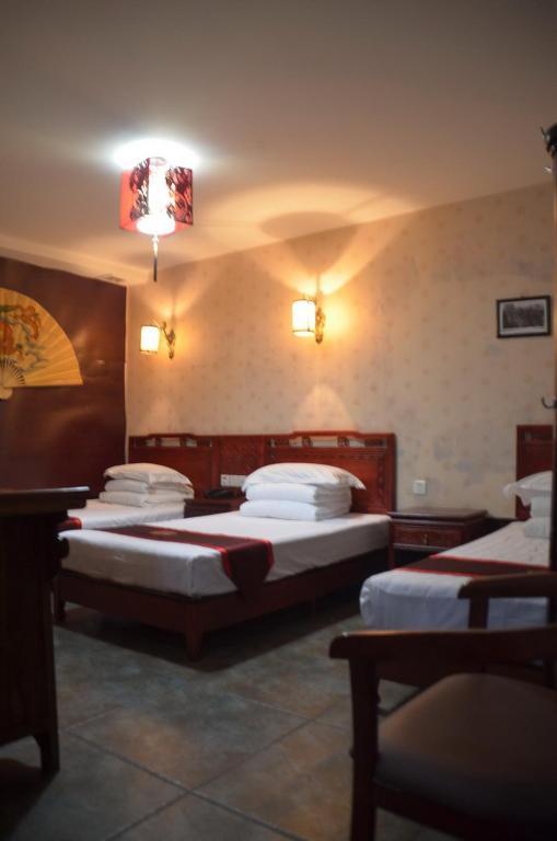 בייג'ינג Qianmen Courtyard Hotel חדר תמונה